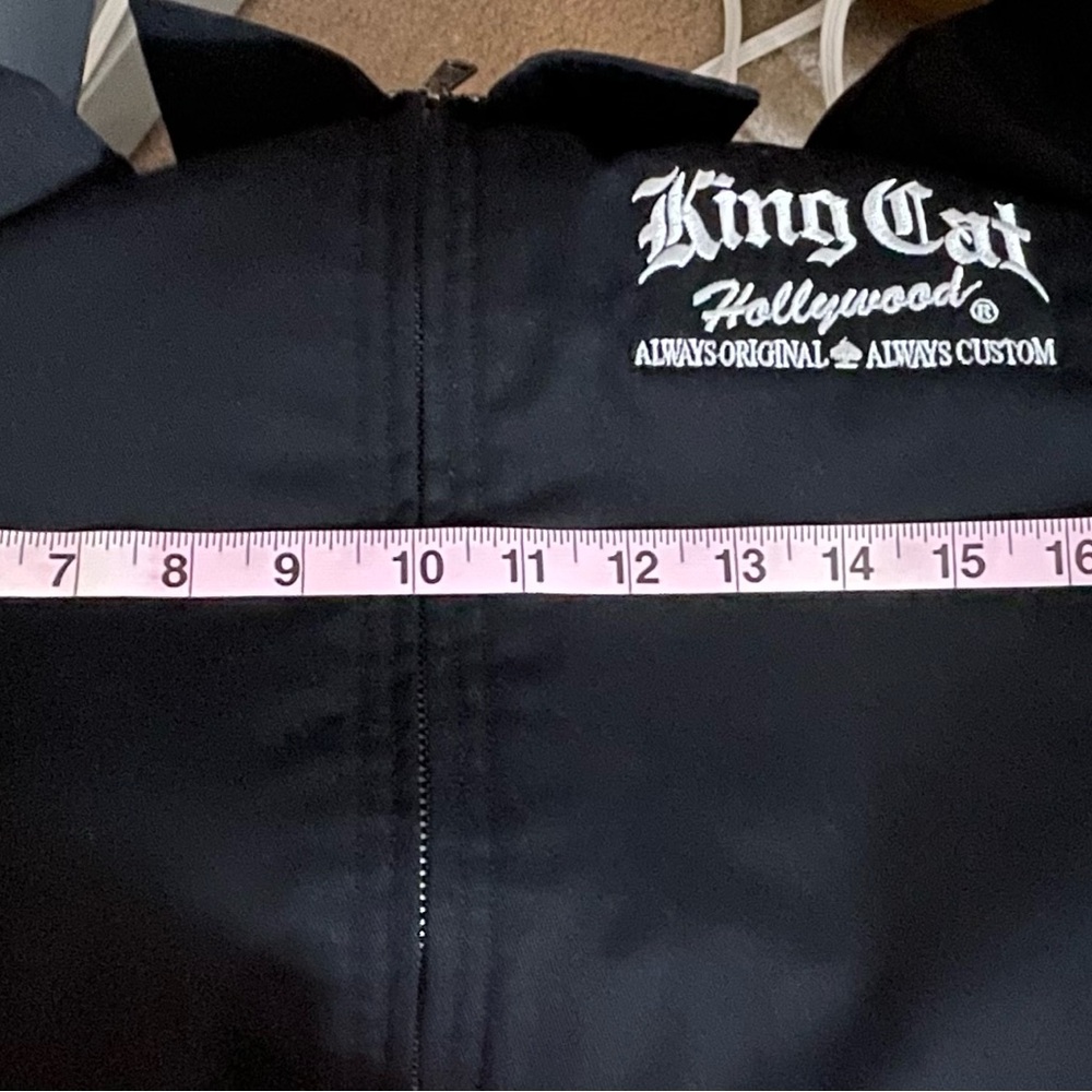 Hollywood King Cat car jacket pin up rockabilly - Picture 7 of 9
